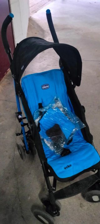 Silla de paseo Chicco Echo + plástico lluvia
