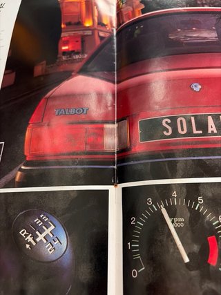 Catalogo Talbot Solara Escorial