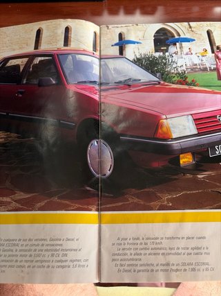 Catalogo Talbot Solara Escorial