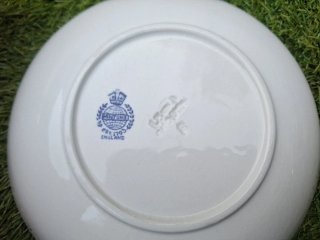Set 5 Cuencos Minton Azul y Blanco