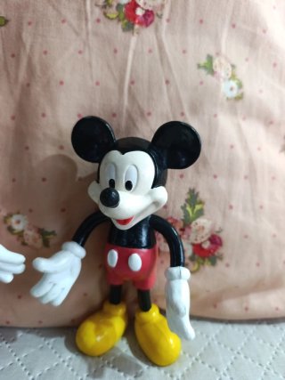 Muñecos Mickey y Minnie Mouse PVC