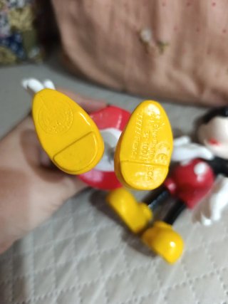 Muñecos Mickey y Minnie Mouse PVC
