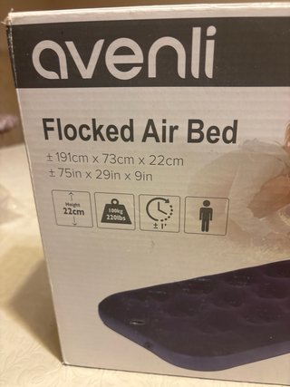 Colchón hinchable Avenli Single