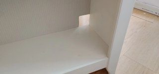 Mueble de entrada blanco madera