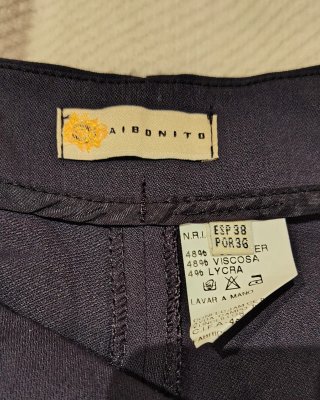 Pantalón de vestir azul