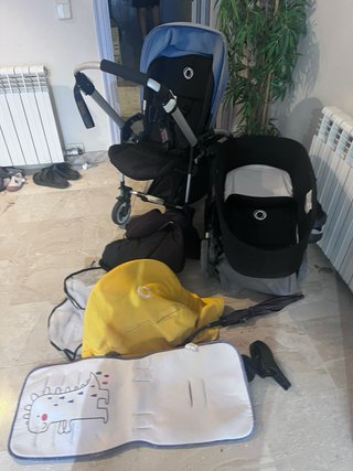 Bugaboo Bee con capazo bee 5 y accesorios