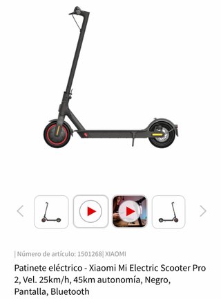 Patinete Eléctrico Xiaomi Pro 2