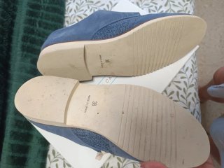 Zapatos niño comunión azul MARÍA CATALÁN