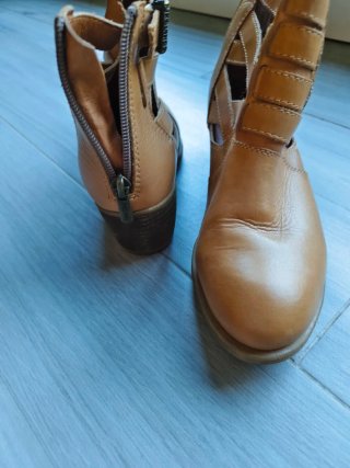 Botas de piel para primavera/verano