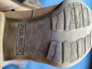 Botas de piel para primavera/verano