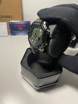 Reloj Casio G-Shock GMA-S2100 Negro/Verde