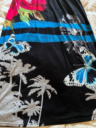 Vestido largo estampado Talla M-L
