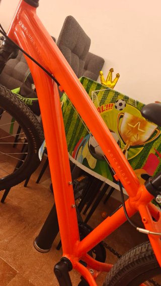 Bicicleta Rockrider 500 Naranja