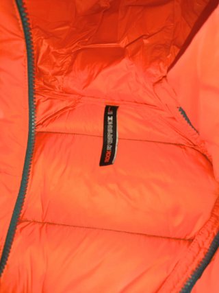 Chaqueta Rock Experience Plumas Naranja/Verde