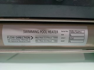 Calentador Piscina Eléctrico QP