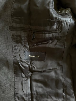 Blazer Massimo Dutti Marrone Taglia M
