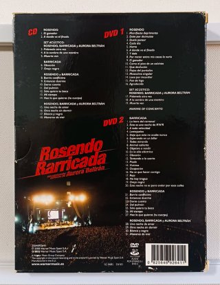 ROSENDO-BARRIVADA 1 CD + 2 DVD