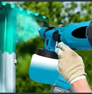 Pistola Pintura Spray Batería Recargable