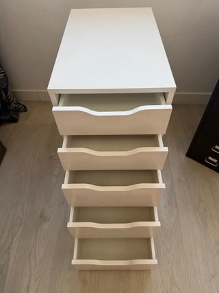Cajonera Alex Ikea Blanca Madera