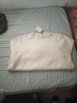 Jersey Primark Lana Blanco Talla S