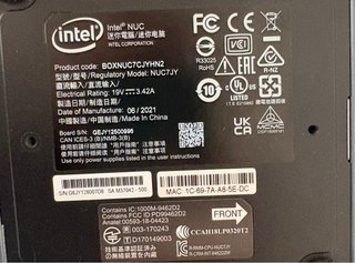 Pack: Intel NUC 16 GB RAM, 1 000GB y monitor 29