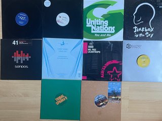 Lote 10 Vinilos House & Tribal House