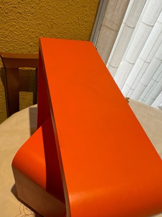 Set 2 Estanterías Cuadradas Naranja