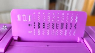 Máquina de coser Alfa Style 40 Morado