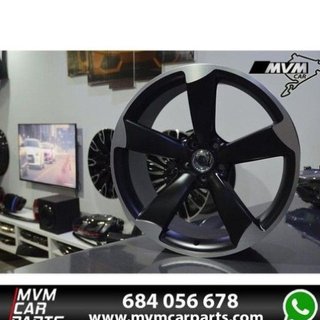 Llantas AUDI A3 A4 Q3 Negra Mate AU040