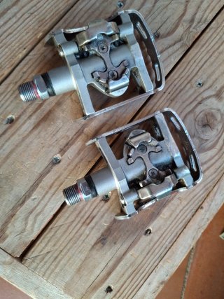 Pedales Mixtos SPD Shimano