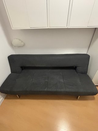 Sofá cama moderno gris oscuro