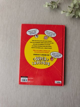 Super Curiosos El cuerpo humano en comic