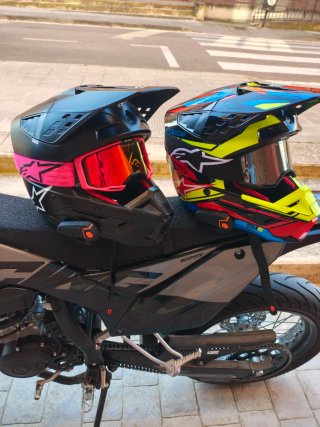 Sherco Supermotard Negra y Rosa