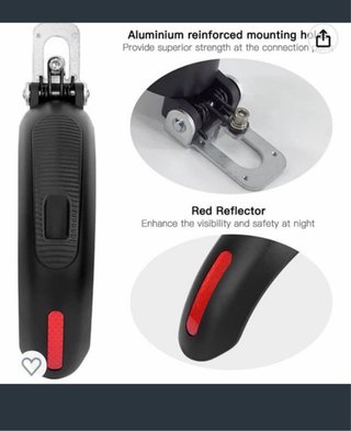 Guardabarros Patinete Eléctrico Nuevo