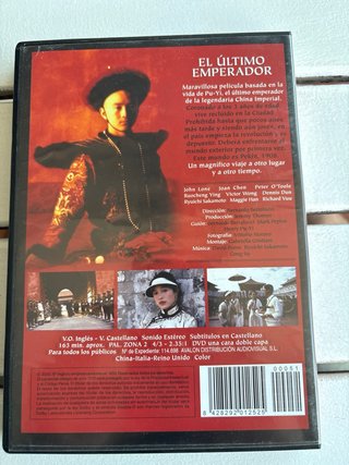 DVD El Último Emperador (Español)