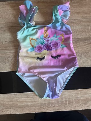 Bañador unicornio niña 3-4 años