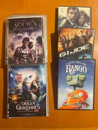 Lote de muchas Películas DVD (Acción, Animación...