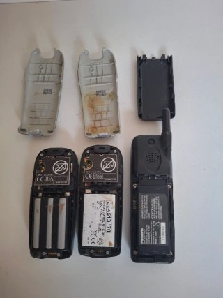 Teléfonos Móviles Vintage Alcatel y Panasonic