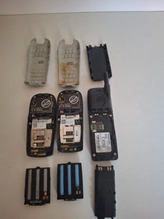 Teléfonos Móviles Vintage Alcatel y Panasonic