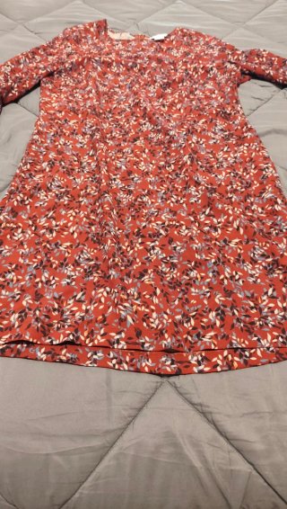 Vestido estampado floral
