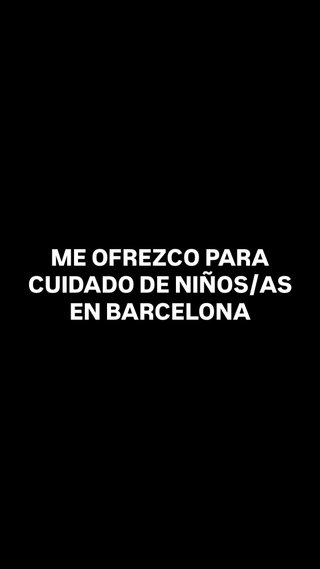 Cangurage infantil en Barcelona