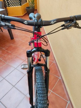 Bicicleta Mérida 29 Roja