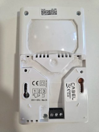 Termostato programable Cabel para caldera