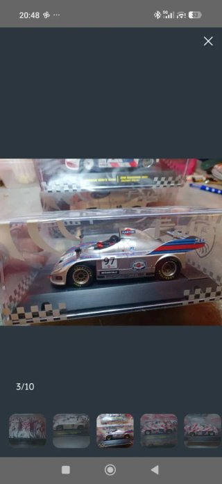 3 Porsche Scalextric 1/32 Falcon