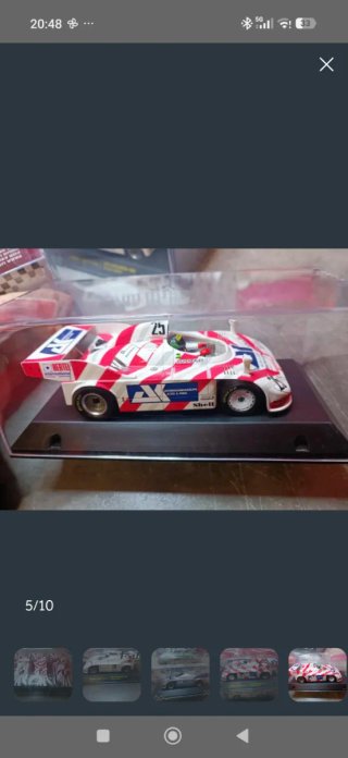 3 Porsche Scalextric 1/32 Falcon