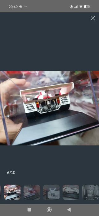 3 Porsche Scalextric 1/32 Falcon