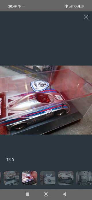 3 Porsche Scalextric 1/32 Falcon