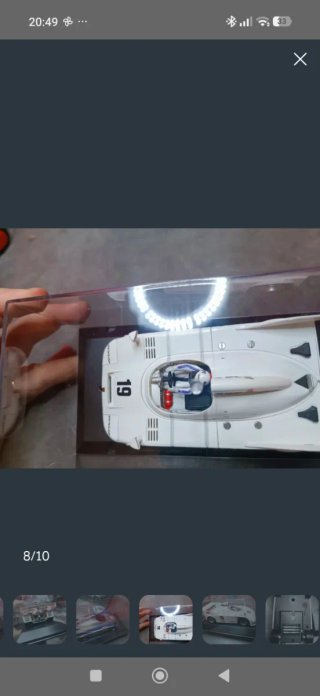 3 Porsche Scalextric 1/32 Falcon