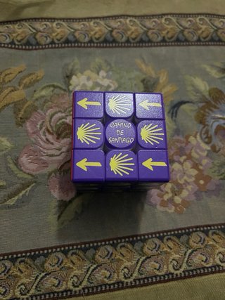 Cubo Rubik Camino de Santiago