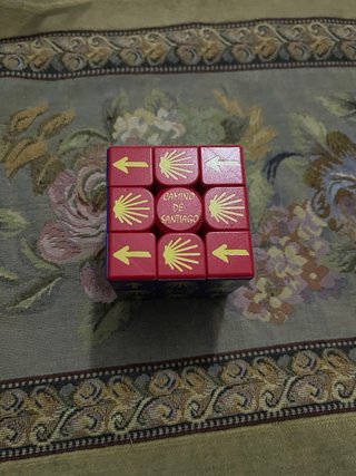 Cubo Rubik Camino de Santiago